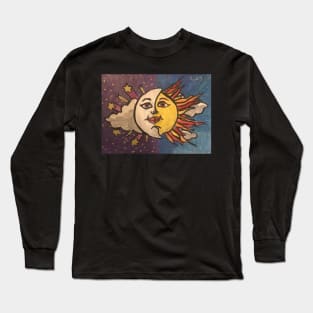 Love from sunlight to moonlight by Riley Long Sleeve T-Shirt